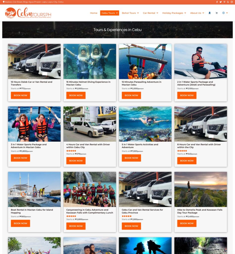 Cebu Tours PH screenshot
